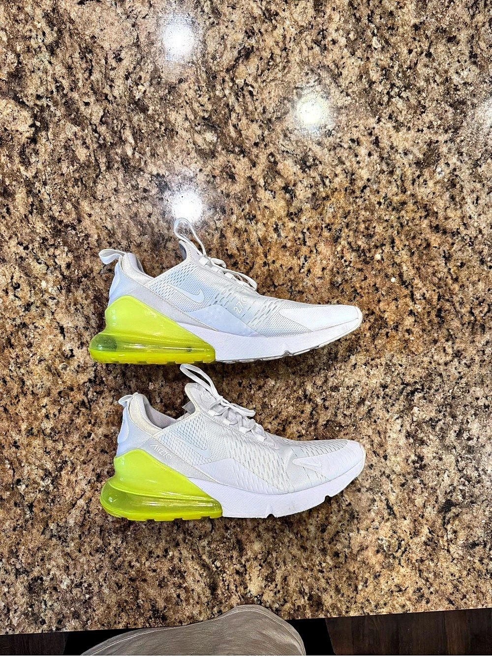 Nike Air Max 270 Men’s White & Green US 12.5